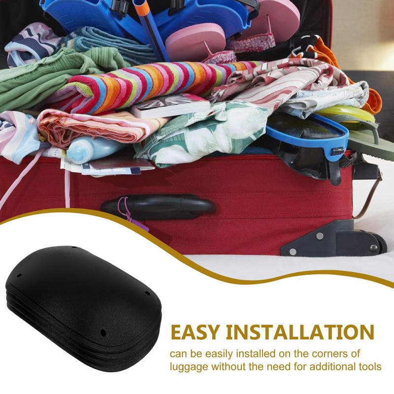 Housoutil Luggage Corner Protector, 1 Set Replace Edge Protection Suitcase,