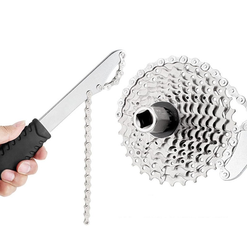 HOUSON Bicycle Chain Whip with Hook Wrench, Bicycle Chain Whip