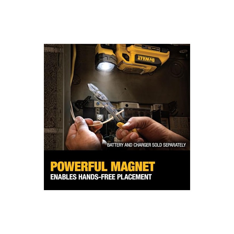 DEWALT Linterna de trabajo portátil LED 20V MAX* (DCL044)