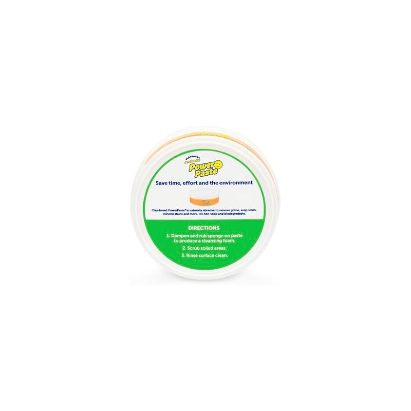 PowerPaste Scrub Daddy Pasta Limpiadora Multiusos 250 G - Elimina
