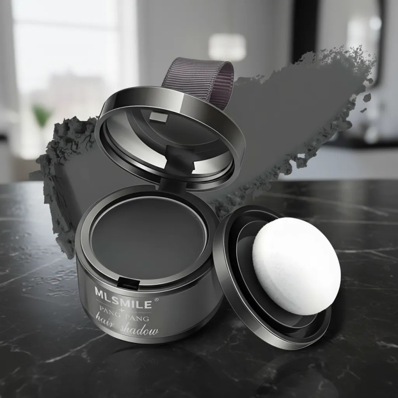Polvo De Maquillaje De Fibra Capilar Cubre Raíz De Cabello