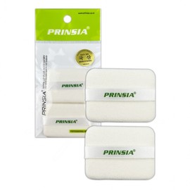 Princia Flocking Powder Puff Square Makeup Puff 2P D 10ea