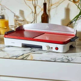 KC Republic CRUXGG Powerful 1750-Watt Heating System 500°F Extra Large Ceramic Nonstick