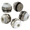 NOVANETUS Radiator Vent Valve 1/2 Inch Nickel-Plated Brass with Rotating