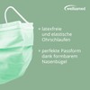 wellsamed Wellsamask, Disposable Surgical Masks Pack of 50, Green, Rubber