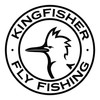 Kingfisher - Soporte de pesca con mosca, color blanco, 20