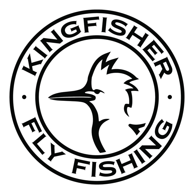 Kingfisher - Soporte de pesca con mosca, color blanco, 20