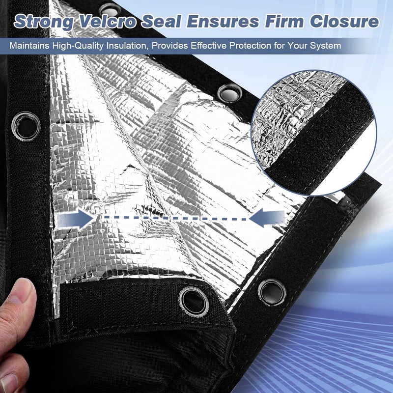 Outdoor Backflow Preventer Cover- 16''W x 20''H, Winter Freeze &