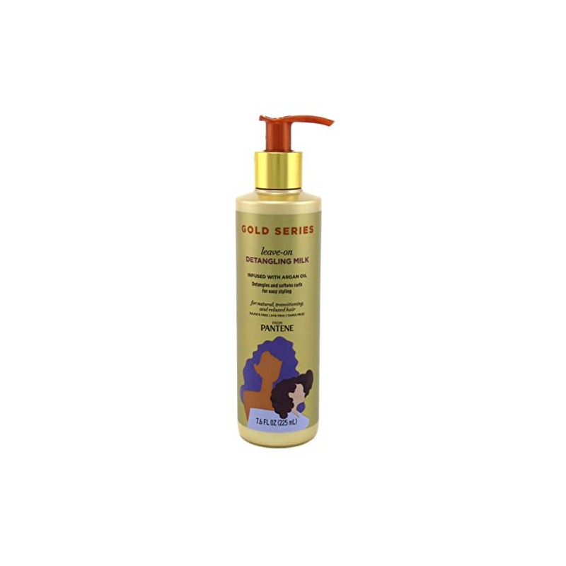 Pantene Gold Series Leche para desenredar 225 ml (paquete de