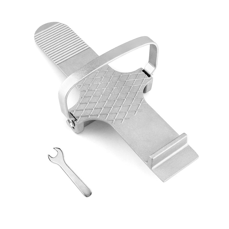 QWORK Foot Panel Lifter, Aluminum Alloy Door Lifter Tool, for