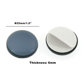ALIMITOPIA 20pcs Furniture Glide,Heavy Duty Stick-on Teflon Kitchen Appliances Slider Bumper Self-adhesive Pad Floor Protector for Chair Table Kitchen Appliances(Φ25mm or 1.0")