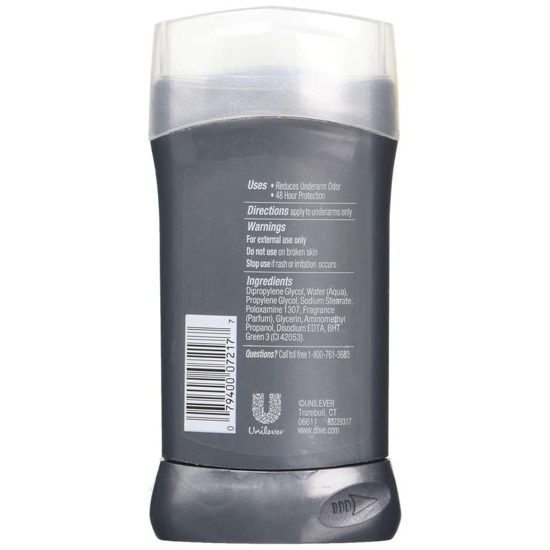 Dove Men+Care Deodorant Stick, Extra Fresh, 3 Ounce (Pack of