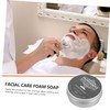 Baluue Peppermint Shaving Soap for Men Portable Natural Shave Soap