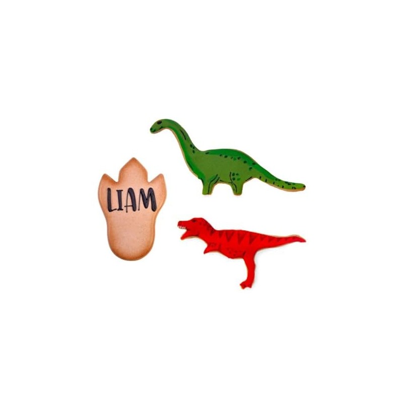 Anniversary House Prehistoric Bites Cookie Cutter Trio 3 Piece Set