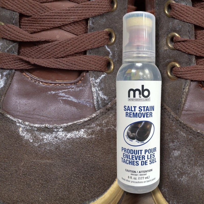 Moneysworth and Best Shoe Care Salt Stain Remover, 6-Ounce