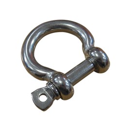 Secure Fix Direct 10mm Bow Shackle With Screw Collar Pin 316 Stainless Steel - A4 Rigging Connect