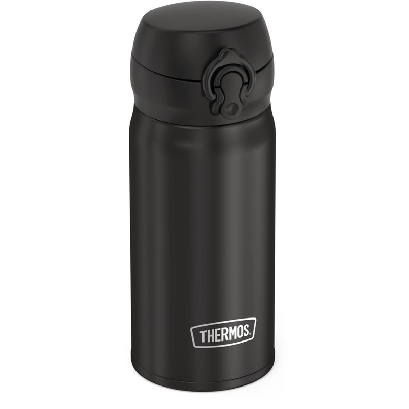 THERMOS 12oz Stainless Steel Direct Drink Bottle, Black