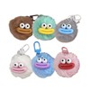 88flix Carabiner, Cute, Keychain, Cute, Funny, Fur Ball Mini Monster