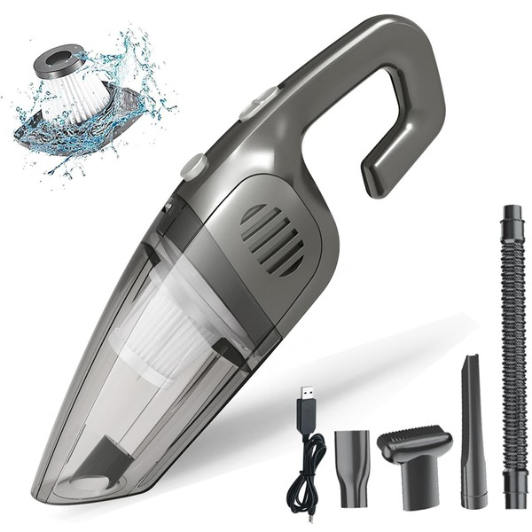 AZHZOLSK Dust Buster Upgrade Handheld Vacuum Cordless Rechargeable Handheld Vacuums