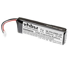 vhbw batteria compatibile con JBL Charge 2 Plus, Charge 2+ casse, altoparlanti, speaker (6000mAh, 3,7V, Li-Poly)