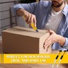 Lanties 100 Pack Box Cutter Retractable Utility Knife 18mm Wide