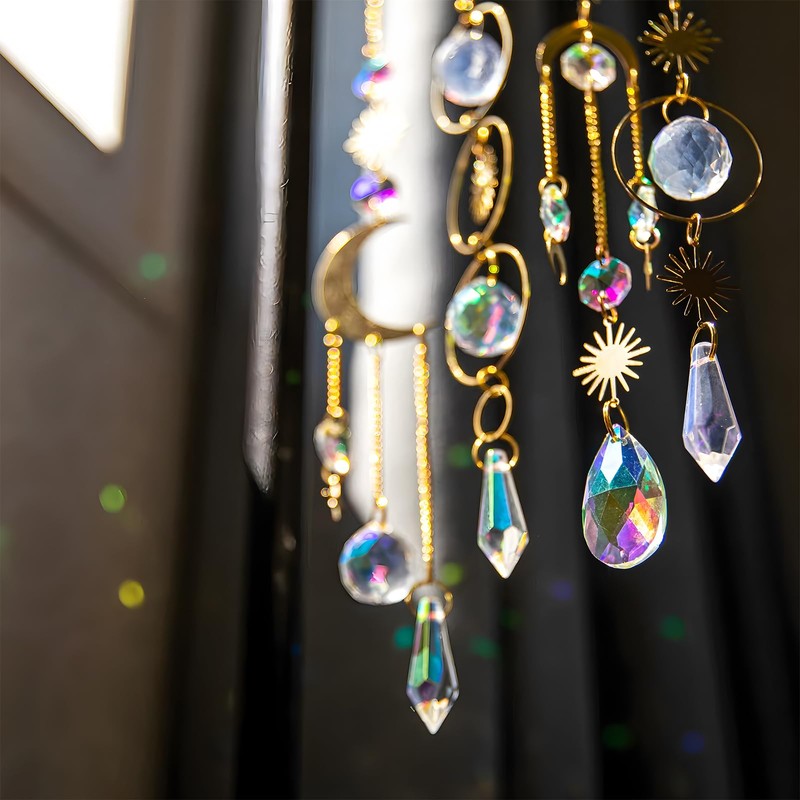 Viicoor Crystal Sun Catcher DIY Kit 200 Pieces Window and