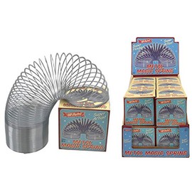 KandyToys SupeRetro Metal Magic Spring | Kids Slinky Toy | Metal Slinky | Retro Toys