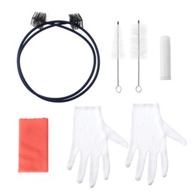 SING F LTD 6Pcs Trumpet Care Tool Clean Kit Mouthpiece Pocket Trumpet Instrument Cleaning Musical Instrument Maintenance Care Accessory