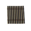 3 Sets - ThinkBamboo Brand Bamboo Slat Coasters - 4.25"