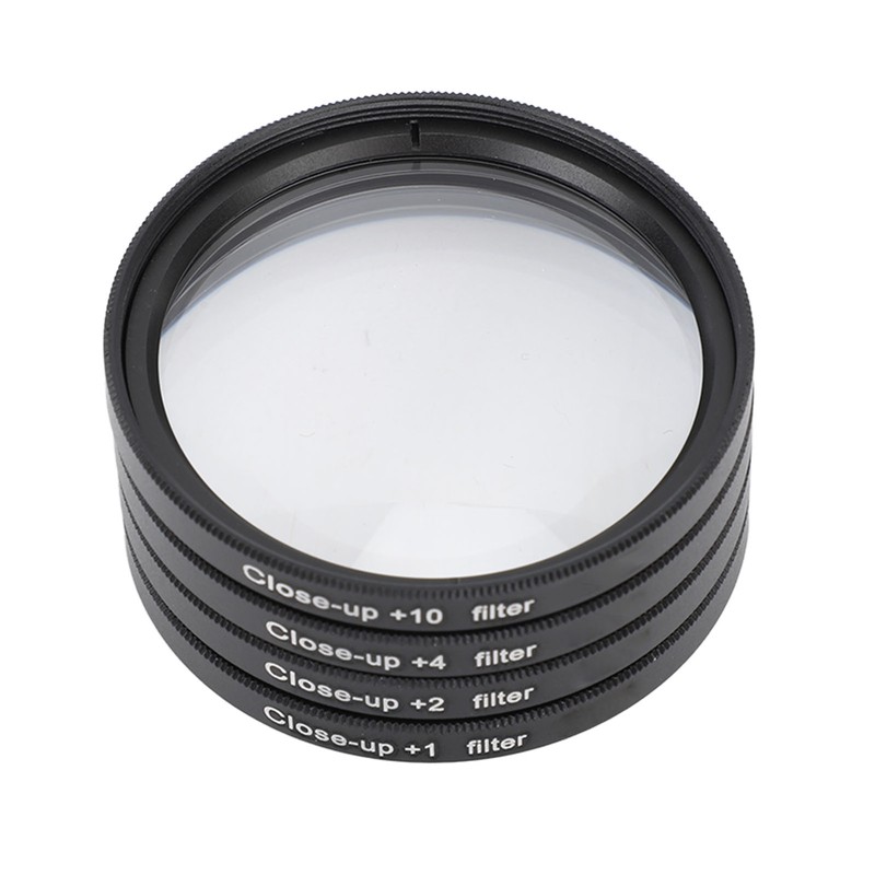 Close Up Filter Kit 4 in 1 +1 +2 +4