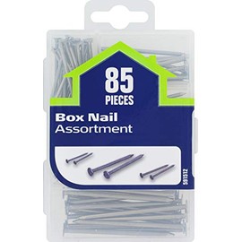 The Hillman Group 591512 Small Box Nail Kit, 85-Pack,Silver