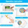 Amagoing Máquina de burbujas recargable, soplador automático de burbujas para