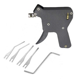 Loboo Idea Locksmiths Lock Picking Gun, Locksmiths Tool Kit, Lock Picking Tool Gun Lock Picks Kit for Professional Locksmiths and Beginners