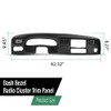 GRAND ORANGE Dashboard Bezel Radio Cluster Trim Panel, Compatible with
