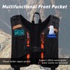 Cycling Hydration Backpack with Water Bottle Holder and Helmet Holder