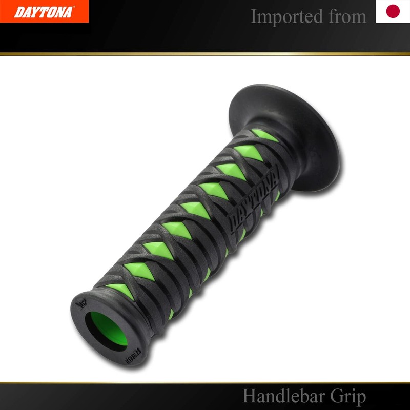 DAYTONA Universal 7/8" Motorcycle Handlebar Grips for Premium Comfort Rides