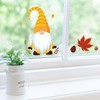 9 Sheets Fall Thanksgiving Window Clings Autumn Gnome Window Decals