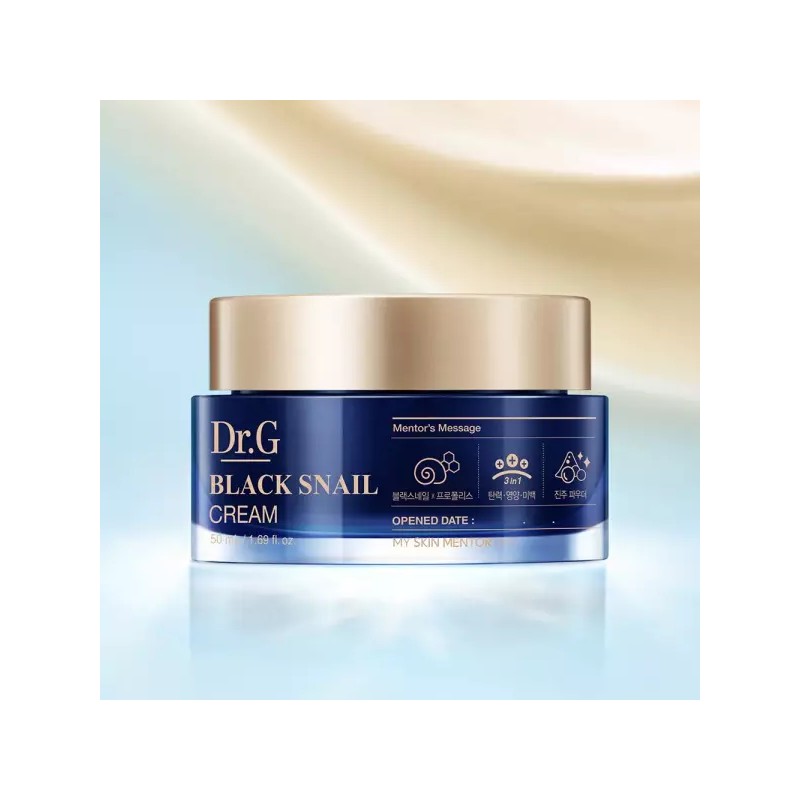 Dr.G 블랙 스네일 크림 50ml 1+1 Black Snail Cream 50ml