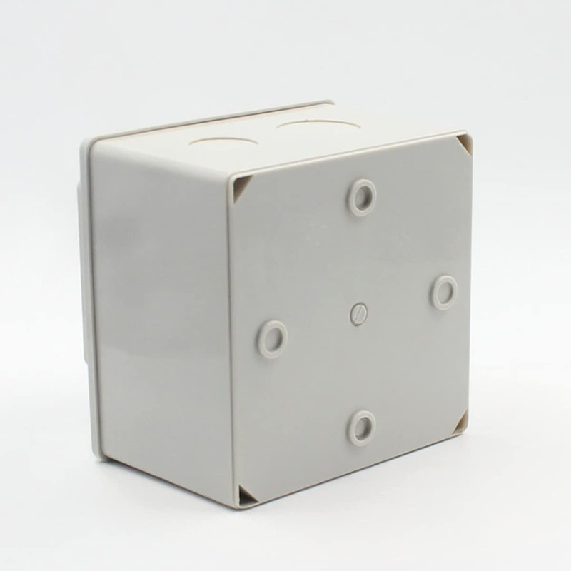 1Pcs Universal Changeover Selector Switch, with Installation Waterproof Box, 3