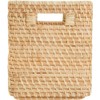 NITORI (NITORI) Rattan Basket RD-001 Vertical Half Width 19×Depth 26×Height