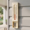 Key Cabinet Outdoor, Key Lock Box, Thermometer Decorative Hide a