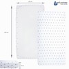 Medi Partners Fitted Sheet 60 x 120 cm, 3-Pack Baby