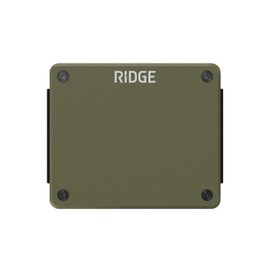 The Ridge Wallet For Men - LITE - The Minimalist Wallet, Smaller - Holds up to 8 Cards, RFID Protection, Sleek, Compact and Lightweight Card Holder - Matte Olive
