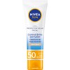 Protector Solar Facial NIVEA SUN Control Brillo Tono Claro, Cobertura