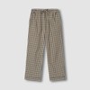 JAJU [JAJU/자주] 여 플란넬 파자마 세트_다크 그린 [JAJU] Women's Flannel