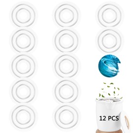 CYG&CL 12 Pack Towel Warmer Fragrance Disc Fresh Fragrance Scented Pads Replacement Fragrance Disc for Towel Warmer Bucket (Ocean Flavor)