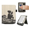 kwmobile Flip Cover Compatible with Pocketbook Verse/Verse Pro/Verse Color/Vivlio Light/Light