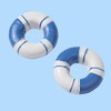 Hobbyfun Lifebuoy, blue, 2.3 cm, pack of 4