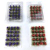 Haivvood 2 Colours 40 pcs Realistic Flower Cluster Grass Tufts