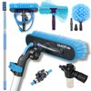 23ft IGADPole Washing Kit: Water-fed Brush, Cobweb Duster and 10”